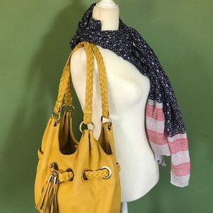 Michael Kors leather shoulder bag